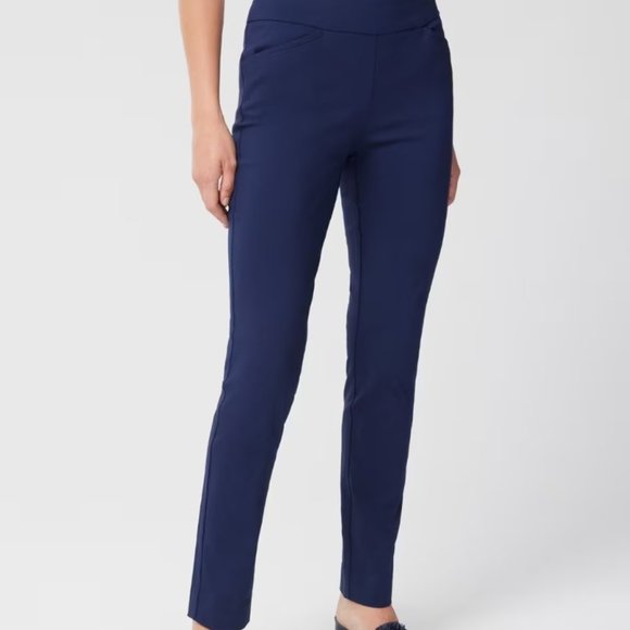 NWT Chico 's Perfect Stretch Josie Pants- Deep Navy - Picture 1 of 2